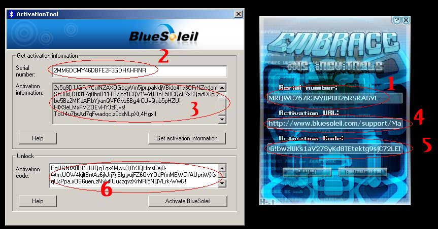 activate bluesoleil 8 serial number